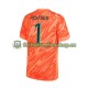 Muži Brankářský Domácí Dres Anglie Pickford 1 Euro 2024 Oranžový Krátký rukáv