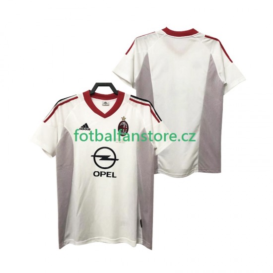 Muži Retro Venkovní Dres AC Milán 2004 2005 Krátký rukáv