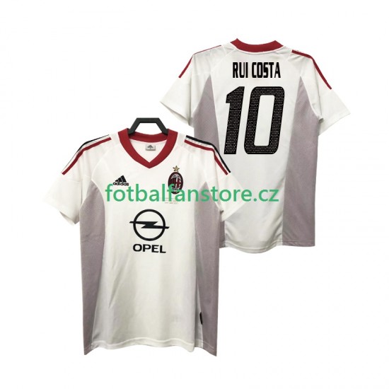 Muži Retro Venkovní Dres AC Milán rui costa 10 2004 2005 Krátký rukáv