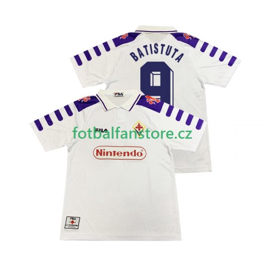 Muži Retro Venkovní Dres ACF Fiorentina BASTUTA 9 1998 1999 Krátký rukáv Muži Retro Venkovní Dres ACF Fiorentina BASTUTA 9 1998 1999 Krátký rukáv