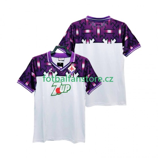 Muži Retro Venkovní Dres ACF Fiorentina 1992 1993 Krátký rukáv