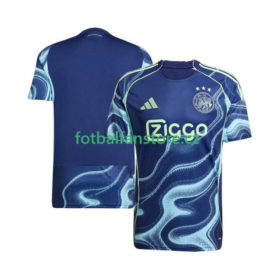 Muži Venkovní Dres AFC Ajax 2025-2026 Krátký rukáv