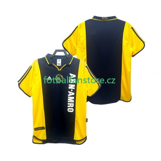 Muži Retro Venkovní Dres AFC Ajax 2000 2001 Krátký rukáv