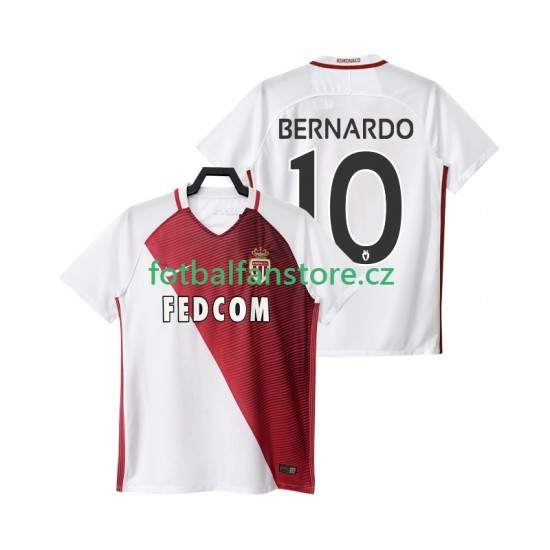 Muži Domácí Dres AS Monaco BERNARDO 10 2016 2017 Krátký rukáv Muži Domácí Dres AS Monaco BERNARDO 10 2016 2017 Krátký rukáv