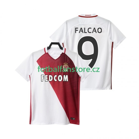 Muži Domácí Dres AS Monaco FALCAO 9 2016 2017 Krátký rukáv Muži Domácí Dres AS Monaco FALCAO 9 2016 2017 Krátký rukáv