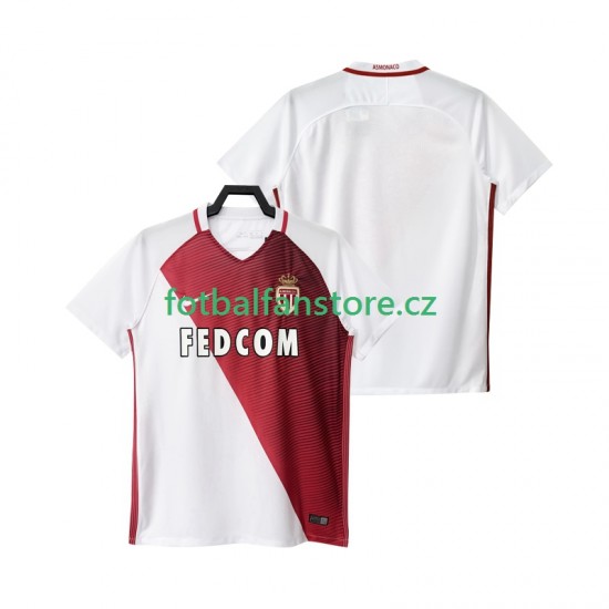 Muži Domácí Dres AS Monaco 2016 2017 Krátký rukáv