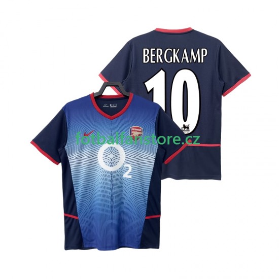 Muži Retro Venkovní Dres Arsenal BERGKAMP 10 2002 2004 Krátký rukáv Muži Retro Venkovní Dres Arsenal BERGKAMP 10 2002 2004 Krátký rukáv