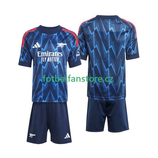 Dětský Venkovní Dres Arsenal 2025-2026 Krátký rukáv