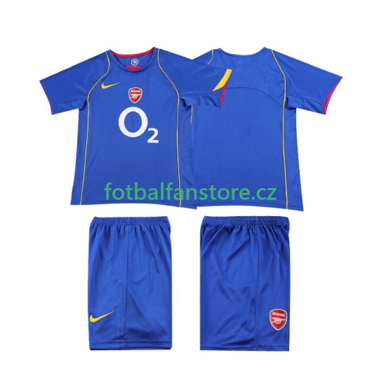 Dětský Retro Venkovní Dres Arsenal 2004 2005 Krátký rukáv