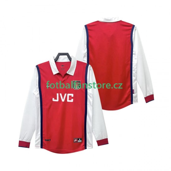 Muži Retro Domácí Dres Arsenal 1998 1999 Dlouhými Rukávy