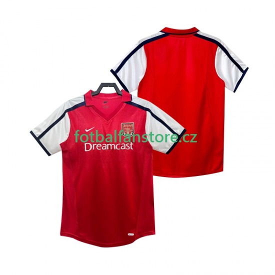 Muži Retro Domácí Dres Arsenal 2001 2002 Krátký rukáv