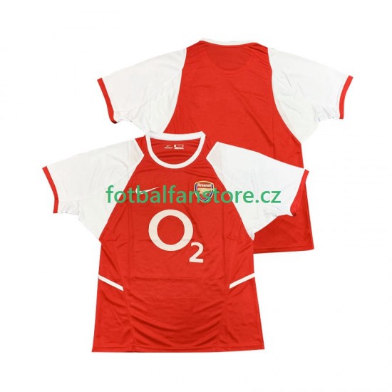Muži Retro Domácí Dres Arsenal 2002 2003 Krátký rukáv