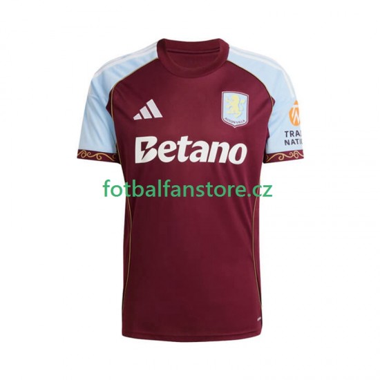 Muži Domácí Dres Aston Villa 2025-2026 Krátký rukáv