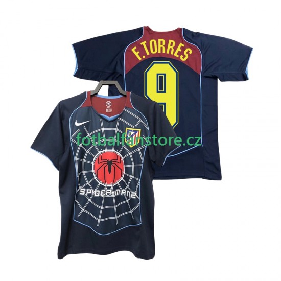 Muži Retro Venkovní Dres Atlético Madrid F TORRES 9 2004 2005 Krátký rukáv
