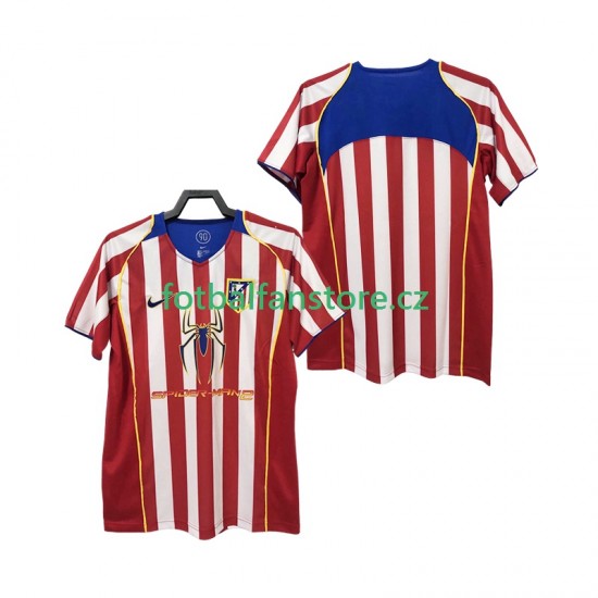 Muži Retro Domácí Dres Atlético Madrid 2004 2005 Krátký rukáv