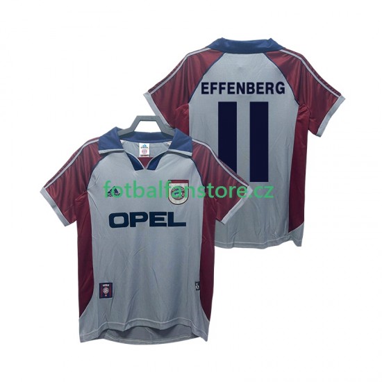 Muži Retro Alternativní Dres FC Bayern Mnichov Effenberg 11 1998 1999 Krátký rukáv