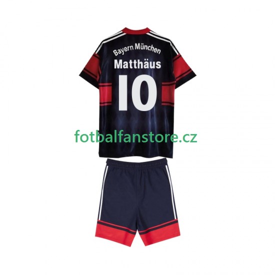 Dětský Retro Domácí Dres FC Bayern Mnichov Matthas 10 1997 1999 Krátký rukáv