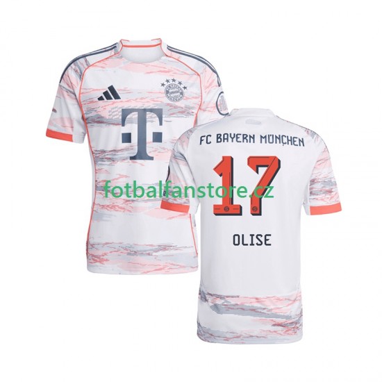 Muži Venkovní Dres FC Bayern Mnichov Michael Olise 17 2025-2026 Krátký rukáv