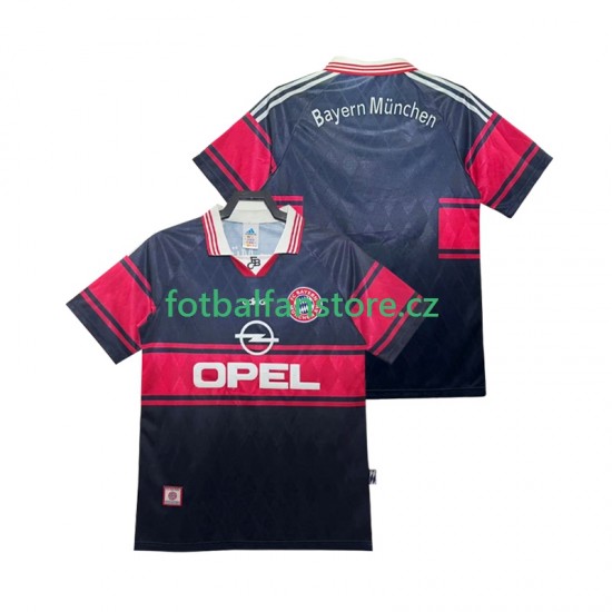 Muži Retro Domácí Dres FC Bayern Mnichov 1997 1999 Krátký rukáv