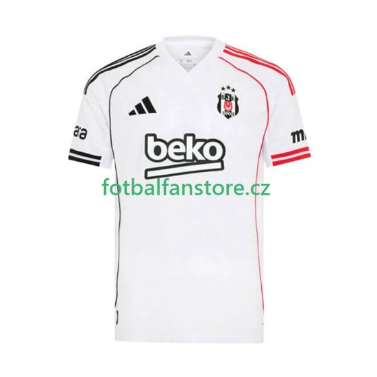 Muži Domácí Dres Besiktas 2025-2026 Krátký rukáv