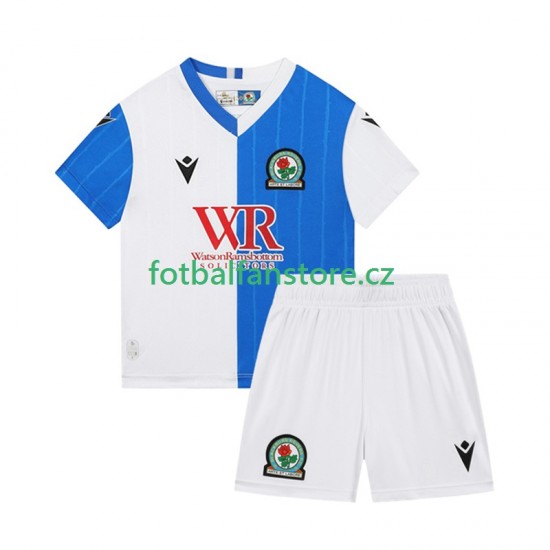 Dětský Domácí Dres Blackburn Rovers 2025-2026 Krátký rukáv
