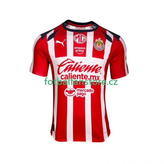 Muži Domácí Dres CD Guadalajara 2025-2026 Krátký rukáv