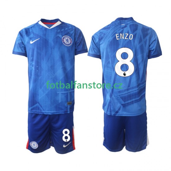 Dětský Domácí Dres Chelsea Enzo Fernandez 8 2025-2026 Krátký rukáv