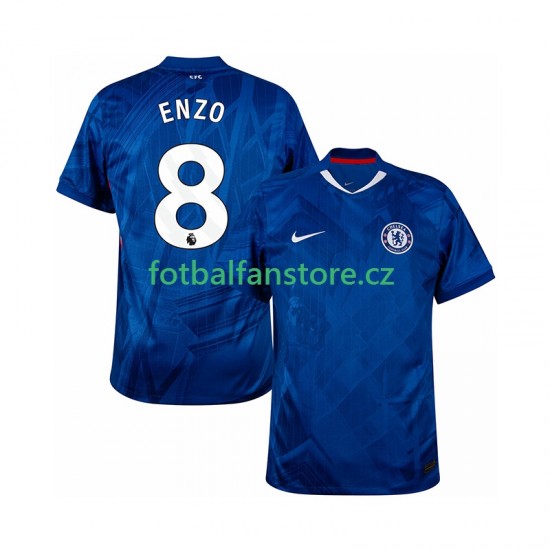 Muži Domácí Dres Chelsea Enzo Fernandez 8 2025-2026 Krátký rukáv