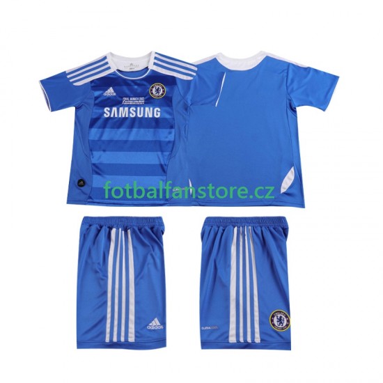Dětský Retro Domácí Dres Chelsea 2011 2012 Krátký rukáv