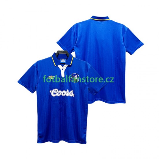 Muži Retro Domácí Dres Chelsea 1995 1997 Krátký rukáv