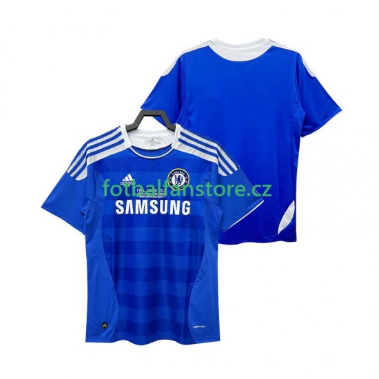 Muži Retro Domácí Dres Chelsea 2011 2012 Krátký rukáv