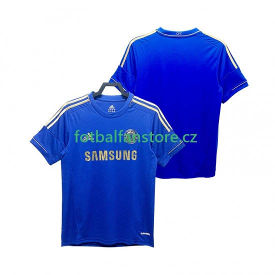 Muži Retro Domácí Dres Chelsea 2012 2013 Krátký rukáv