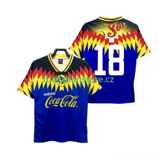 Muži Retro Venkovní Dres Club América 18 1995 Krátký rukáv
