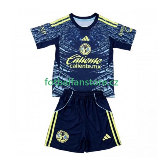 Dětský Venkovní Dres Club América 2025-2026 Krátký rukáv