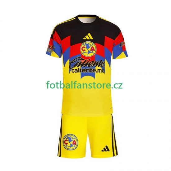 Dětský Domácí Dres Club América 2025-2026 Krátký rukáv