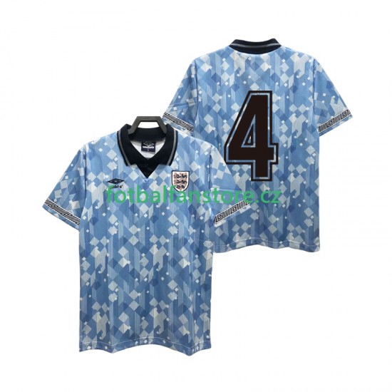 Muži Retro Alternativní Dres Anglie 4 1990 Krátký rukáv