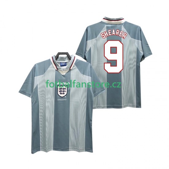 Muži Retro Venkovní Dres Anglie SHEARER 9 1996 Krátký rukáv