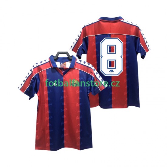 Muži Retro Domácí Dres FC Barcelona 8 1992 1995 Krátký rukáv