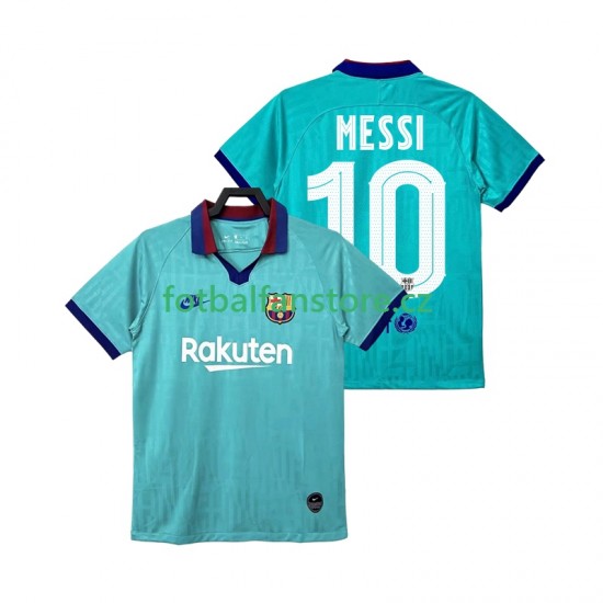 Muži Retro Alternativní Dres FC Barcelona Lionel Messi 10 2019 2020 Krátký rukáv