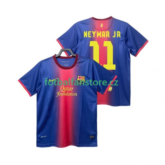 Muži Retro Domácí Dres FC Barcelona Neymar JR 11 2012 2013 Krátký rukáv