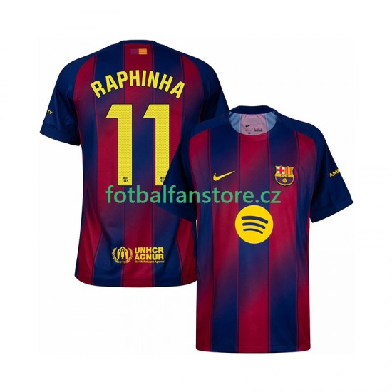 Muži Domácí Dres FC Barcelona Raphinha 11 2025-2026 Krátký rukáv