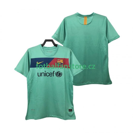 Muži Retro Venkovní Dres FC Barcelona 2010 2011 Krátký rukáv