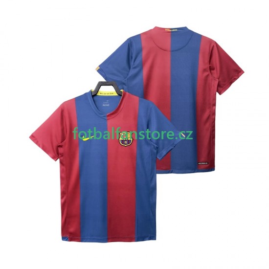 Muži Retro Domácí Dres FC Barcelona 2006 2007 Krátký rukáv