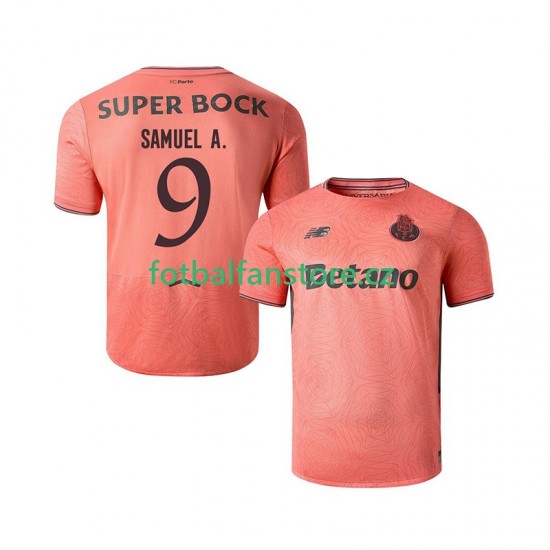 Muži Venkovní Dres FC Porto Samu Aghehowa 9 2025-2026 Krátký rukáv