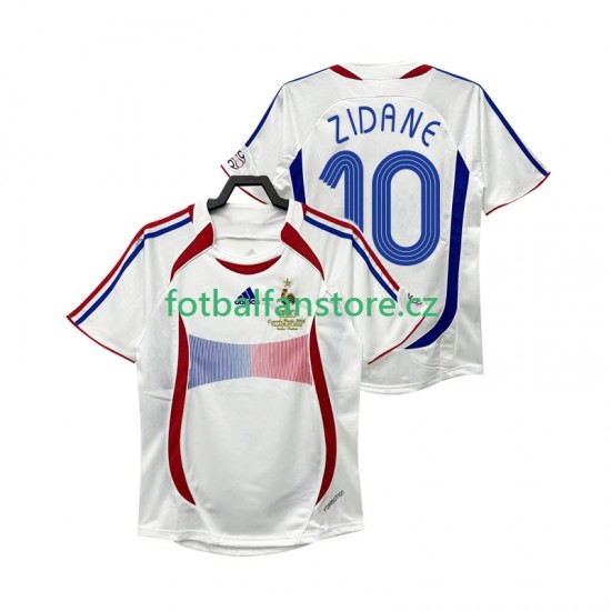Muži Retro Venkovní Dres Francie ZIDANE 10 2006 Krátký rukáv