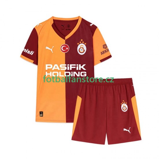 Dětský Domácí Dres Galatasaray 2025-2026 Krátký rukáv