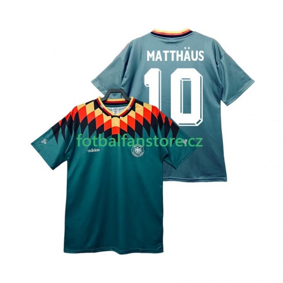 Muži Retro Venkovní Dres Německo MATTHAUS 10 1994 Krátký rukáv