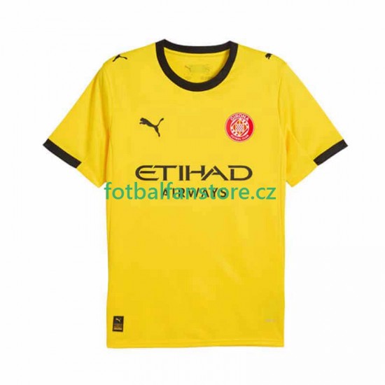Muži Venkovní Dres Girona 2025-2026 Krátký rukáv