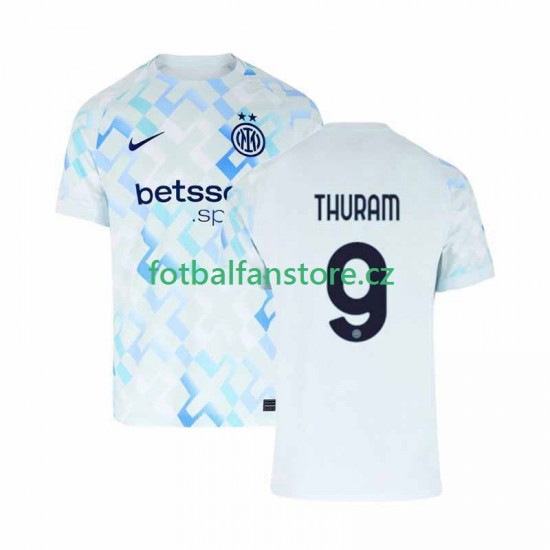 Muži Venkovní Dres Inter Milán Marcus Thuram 9 2025-2026 Krátký rukáv