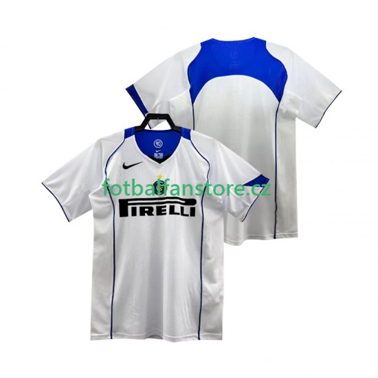 Muži Retro Venkovní Dres Inter Milán 2004 2005 Krátký rukáv